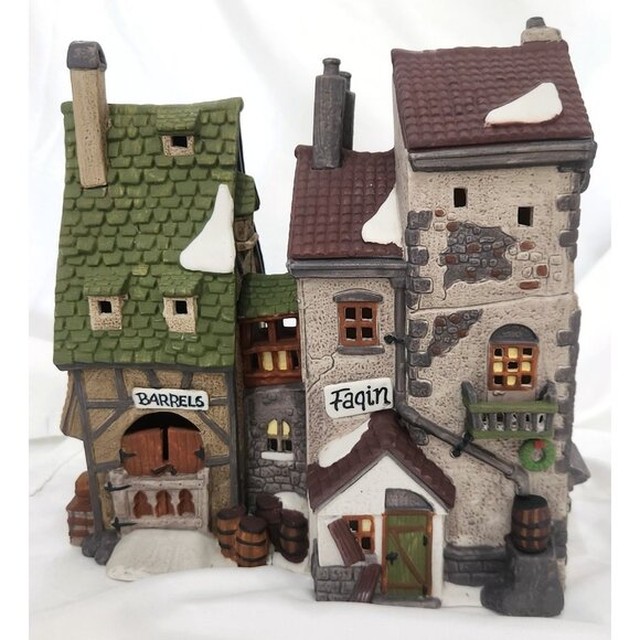 Dept 56 FAGIN'S HIDE-A-WAY Oliver Twist Dickens Christmas Village building 55522 - Picture 2 of 9